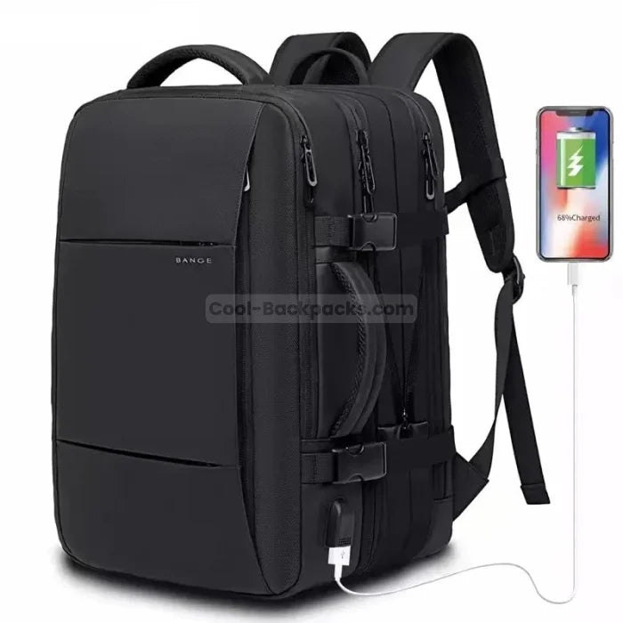 Black Travel Backpack