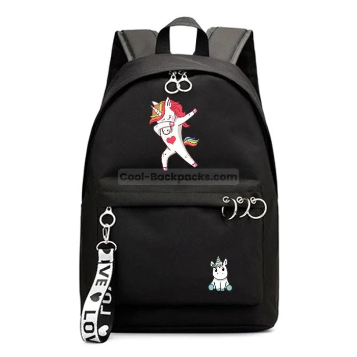 Black Unicorn Backpack - 10