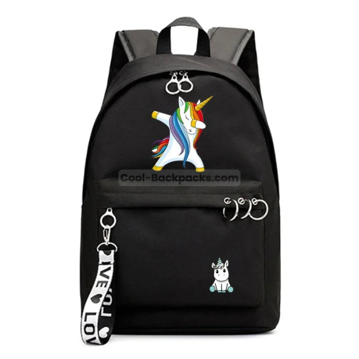 Black Unicorn Backpack - 15