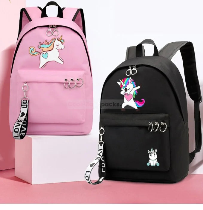 Black Unicorn Backpack