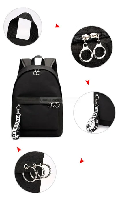 Black Unicorn Backpack