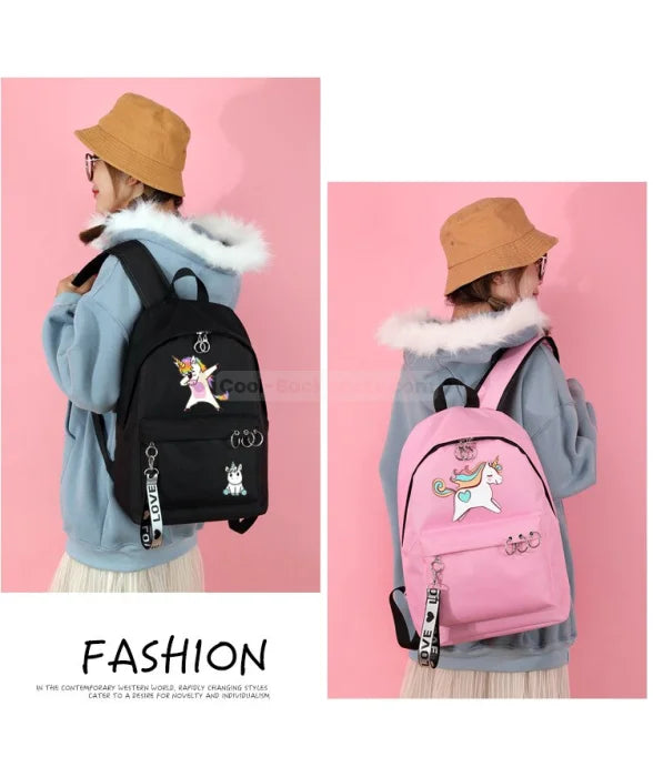 Black Unicorn Backpack