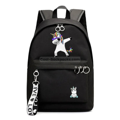 Black Unicorn Backpack - 7