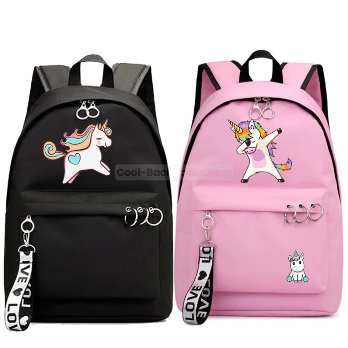 Black Unicorn Backpack