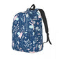 Blue Bunny Backpack - 14cm x30cm x 40cm