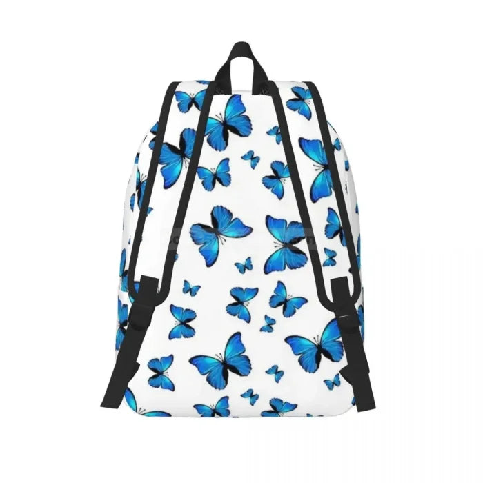 Blue Butterfly Backpack