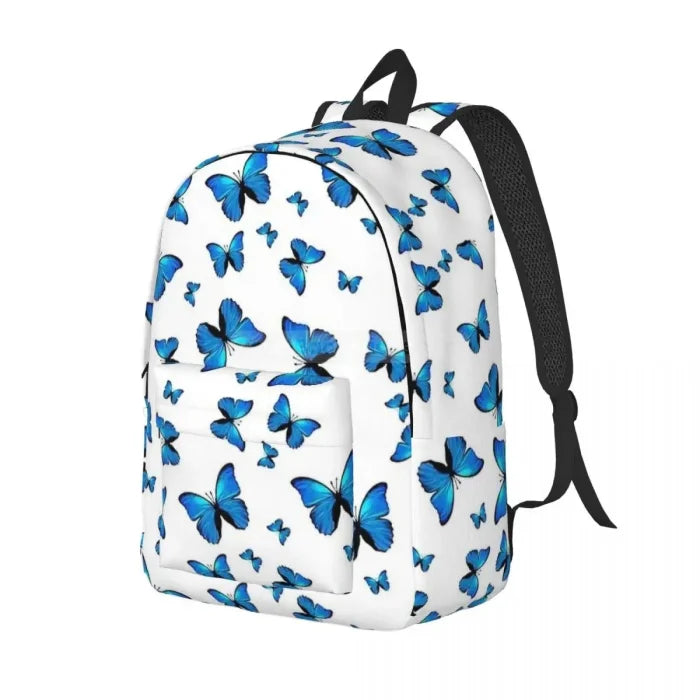 Blue Butterfly Backpack