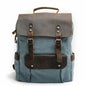 Blue Canvas Backpack