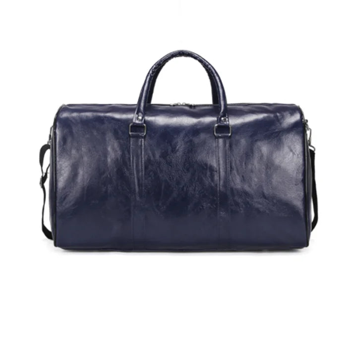 Blue Duffel Bag - blue