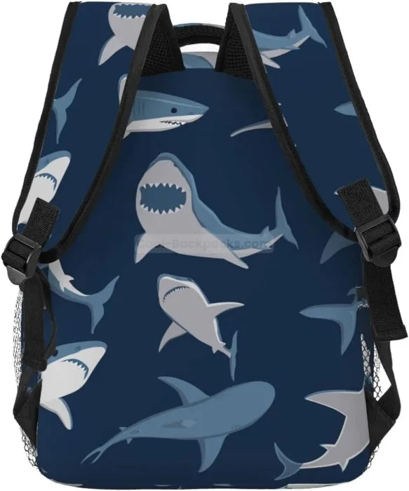 Blue Shark Backpack