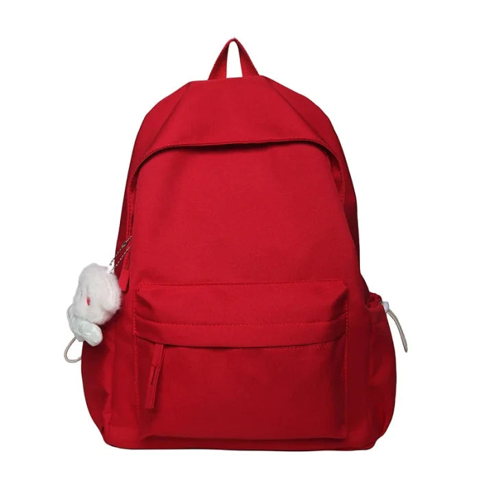 Bright Red Backpack