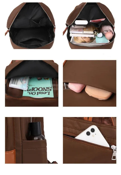 Brown Travel Backpack