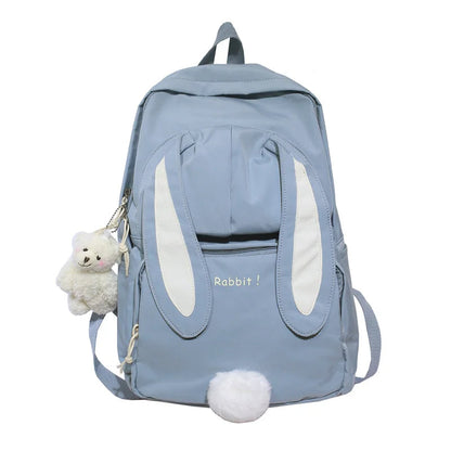 Bunny Backpack Kawaii - Blue