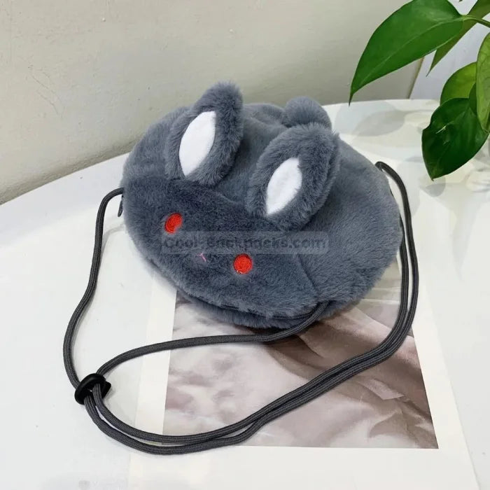 Bunny Messenger Bag - Grey