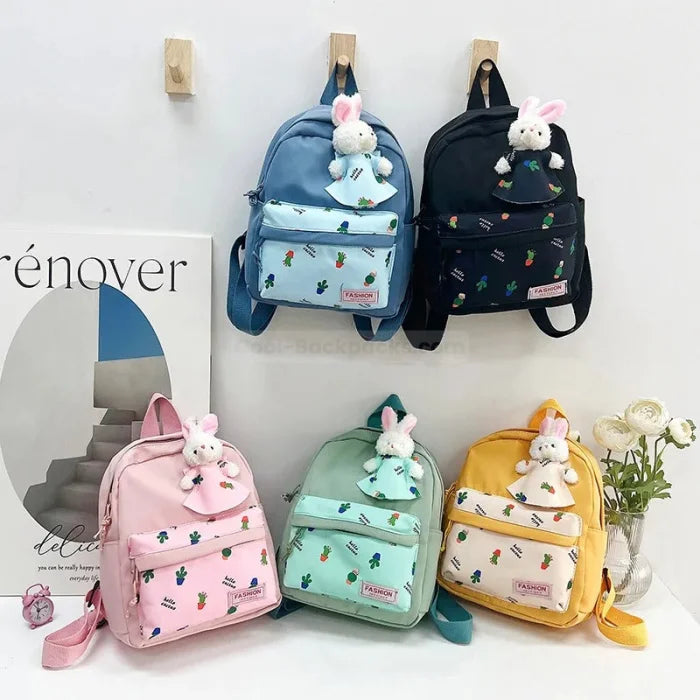 Bunny Print Backpack