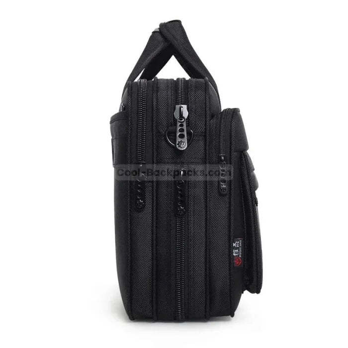 Business Messenger Bag - Black