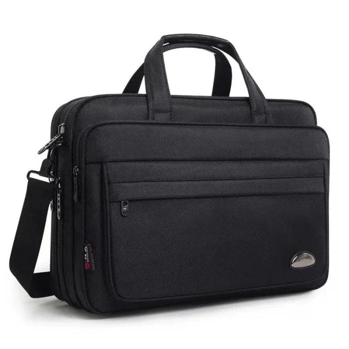 Business Messenger Bag - Black