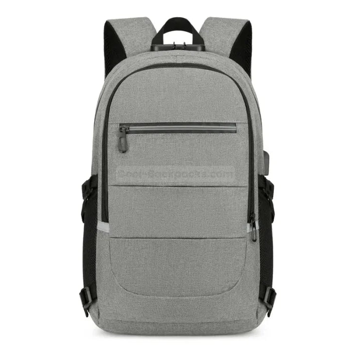 Business Travel Backpack - Grey