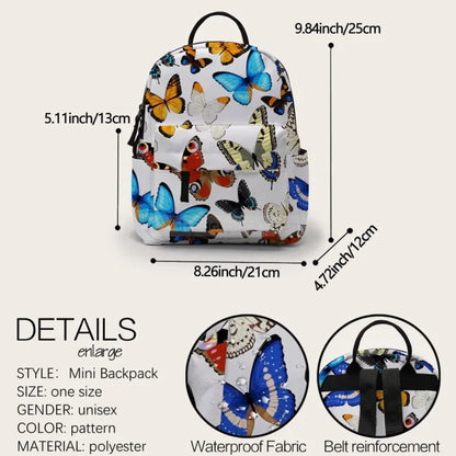 Butterfly Backpack for School - MNSB - 24