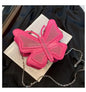 Butterfly Messenger Bag - Pink