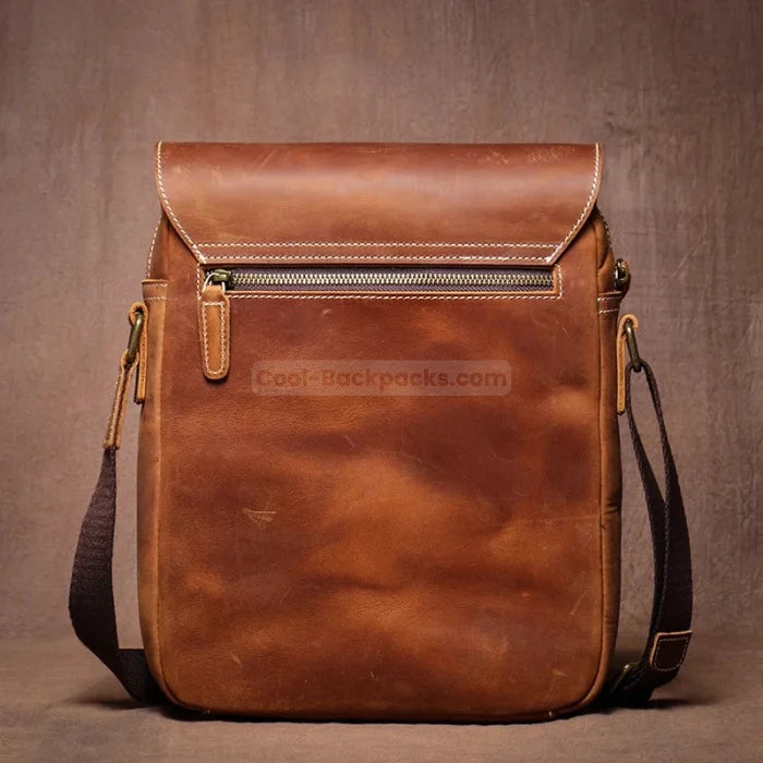 Camel Messenger Bag - Brown