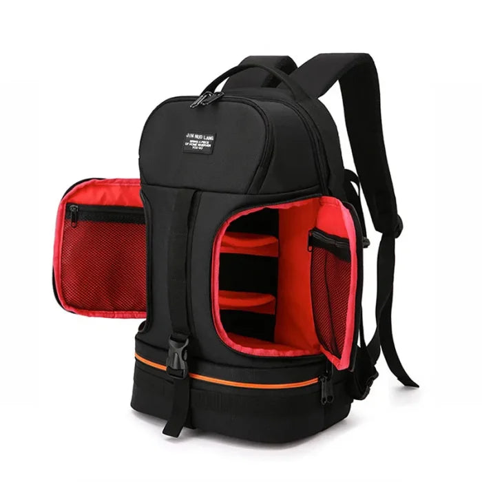 Camera and Tripod Backpack - Red