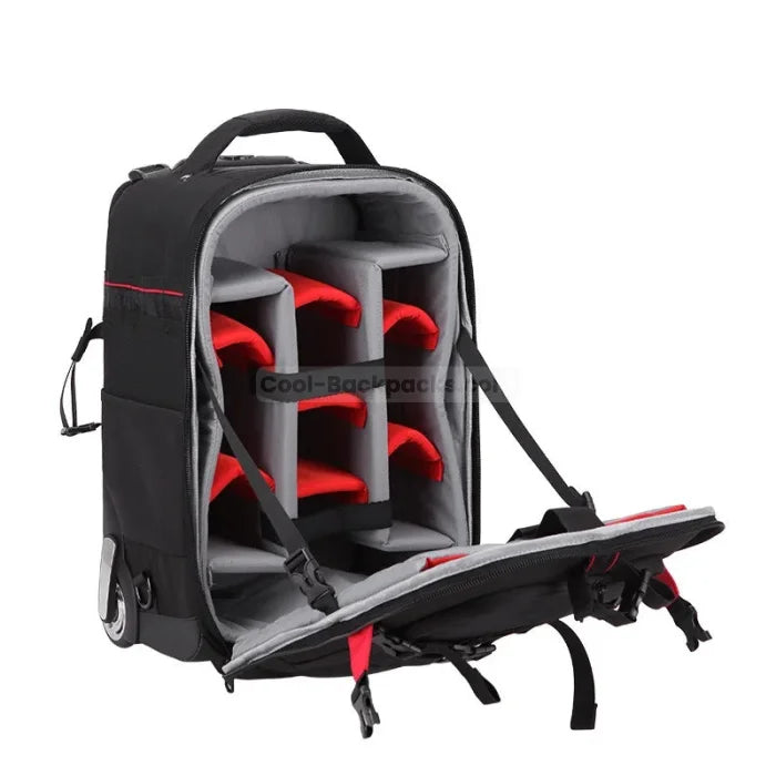 Camera Bag Roller Backpack