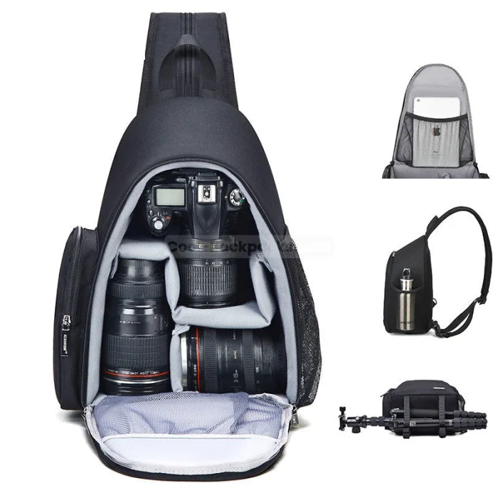 Camera Equipment Backpack - Black