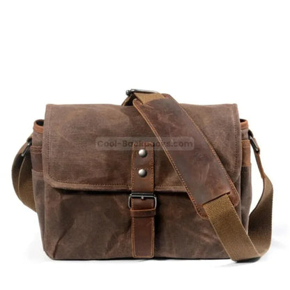 Camera Messenger Bag - Brown