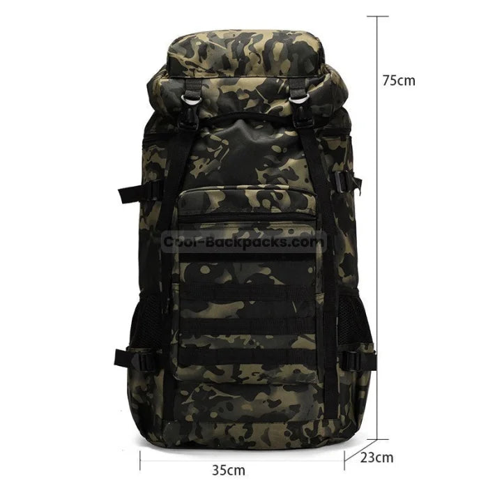 Camo Hiking Backpack