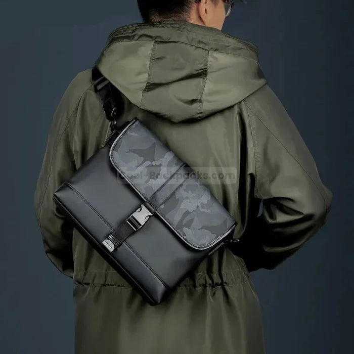 Camo Messenger Bag