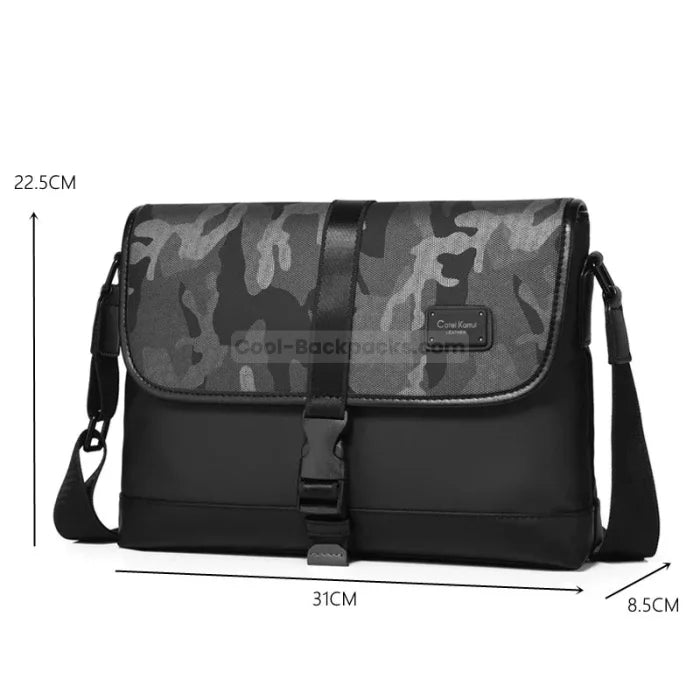 Camo Messenger Bag