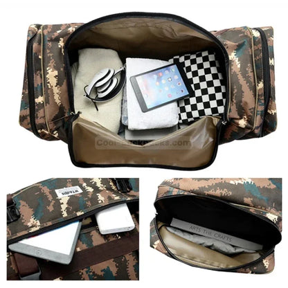 Camouflage Duffel Bag