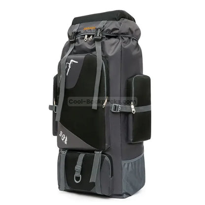 Camping Hiking Backpack - Black