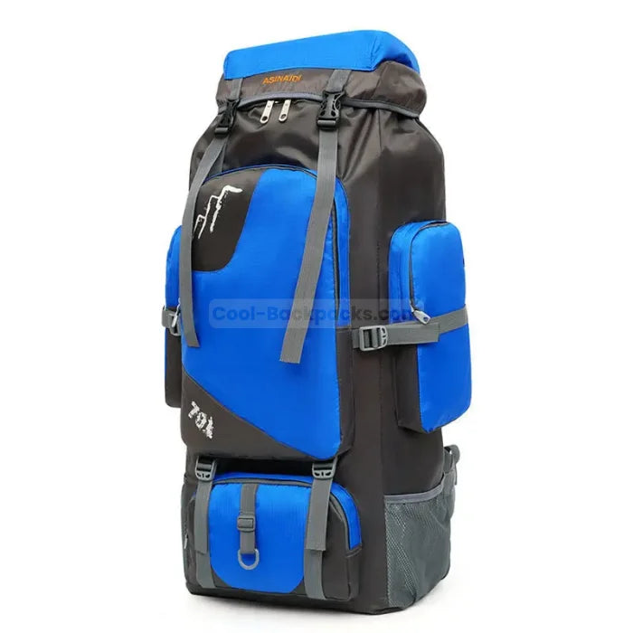 Camping Hiking Backpack - Blue