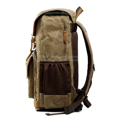 Canvas Camera Backpack