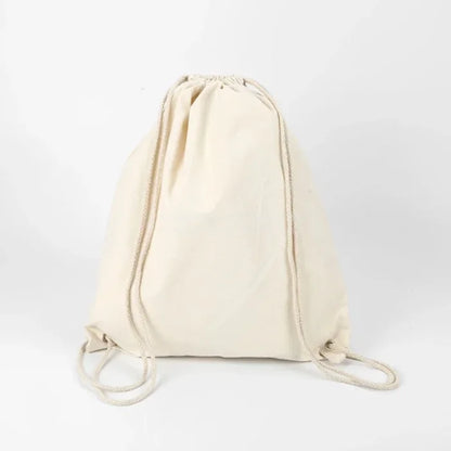 Canvas Drawstring Backpack