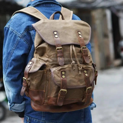 Canvas Hiking Backpack