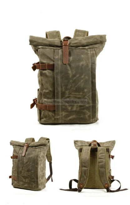 Canvas Rucksack Backpack