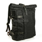 Canvas Rucksack Backpack - Black