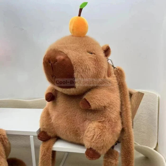 Capybara Plush Backpack