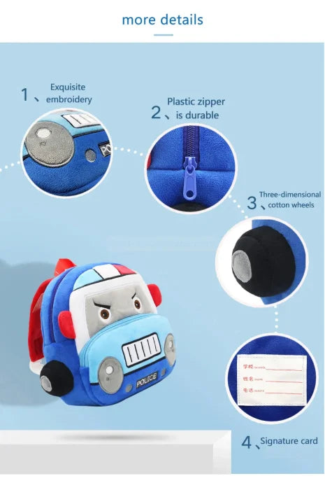 Car Toddler Backpack