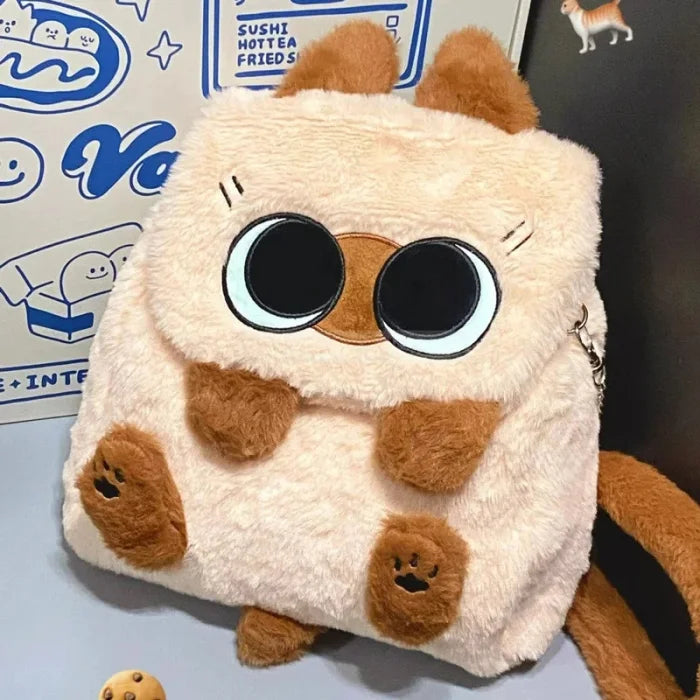 Cartoon Plush Backpack