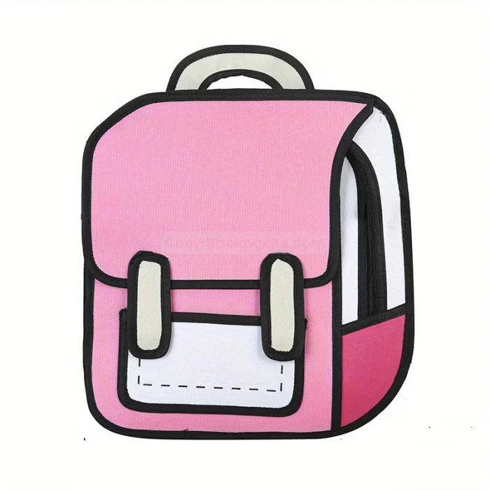 Cartoon Rucksack - Pink