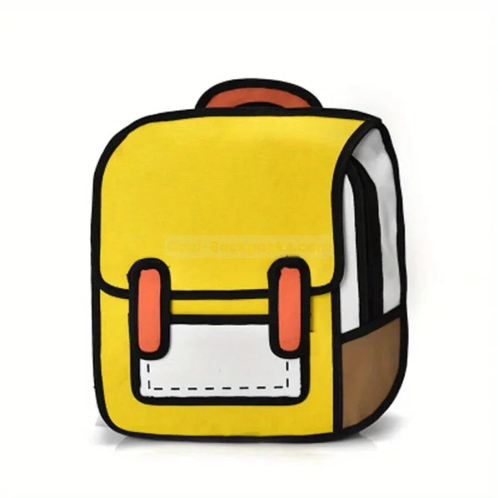 Cartoon Rucksack - Yellow