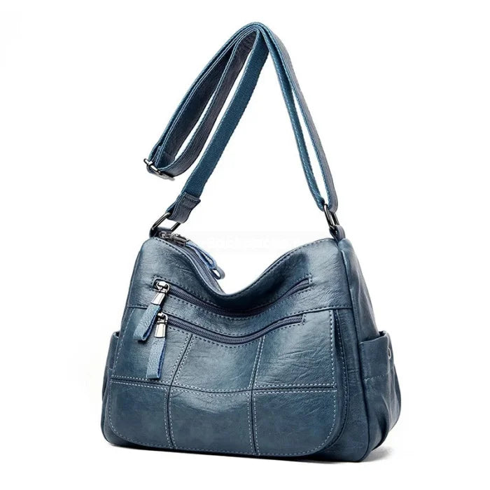 Casual Messenger Bag - Blue