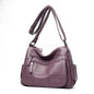 Casual Messenger Bag - Purple