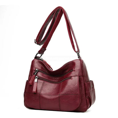 Casual Messenger Bag - Red