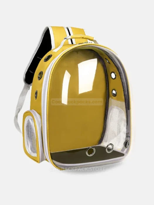 Cat Dome Backpack Yellow