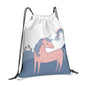 Childrens Horse Backpack - Drawstring Bag